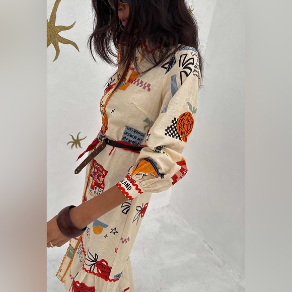 NWT Never Fully Dressed Poema Shirt Dress - Picture 10 of 11